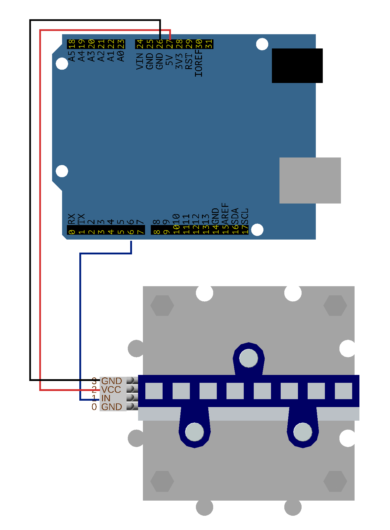 文創電子套件·LED光雕裝置·5.5cm LED 壓克力板光雕模組